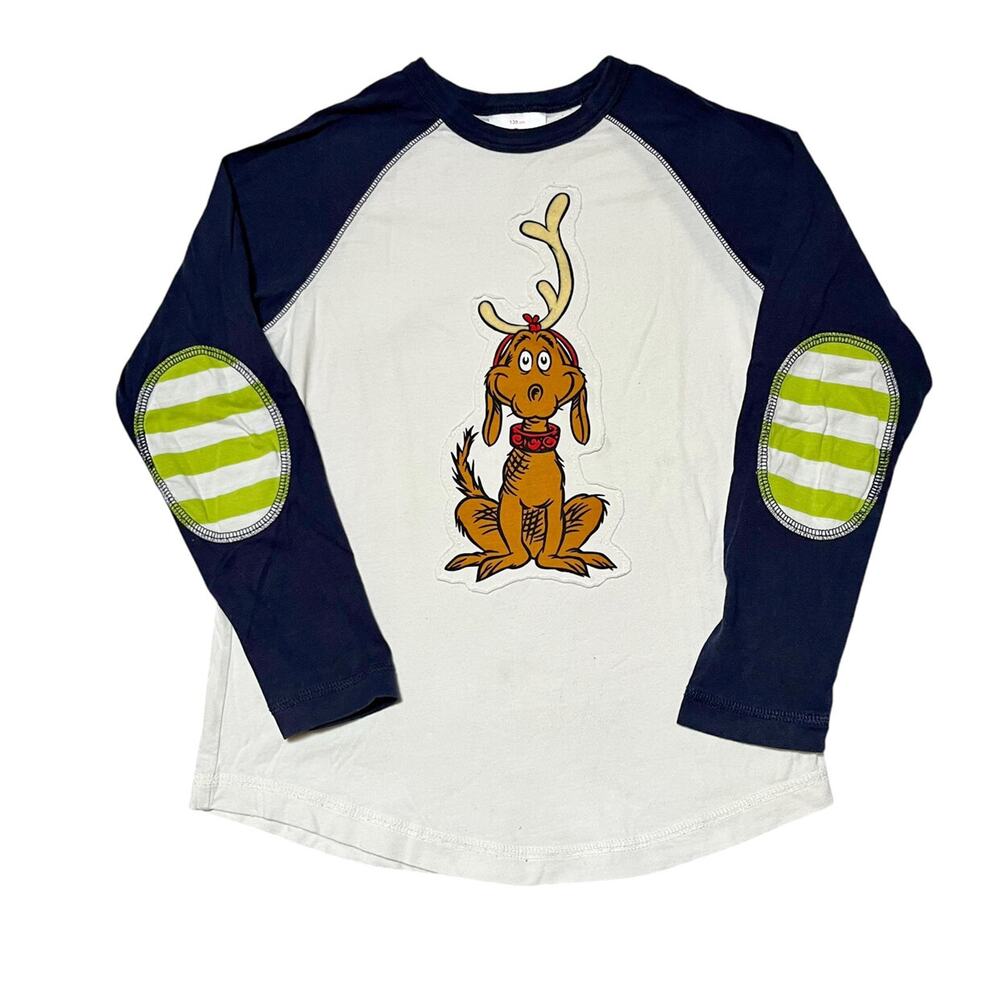 Hanna Andersson Grinch Raglan Tee Size 8